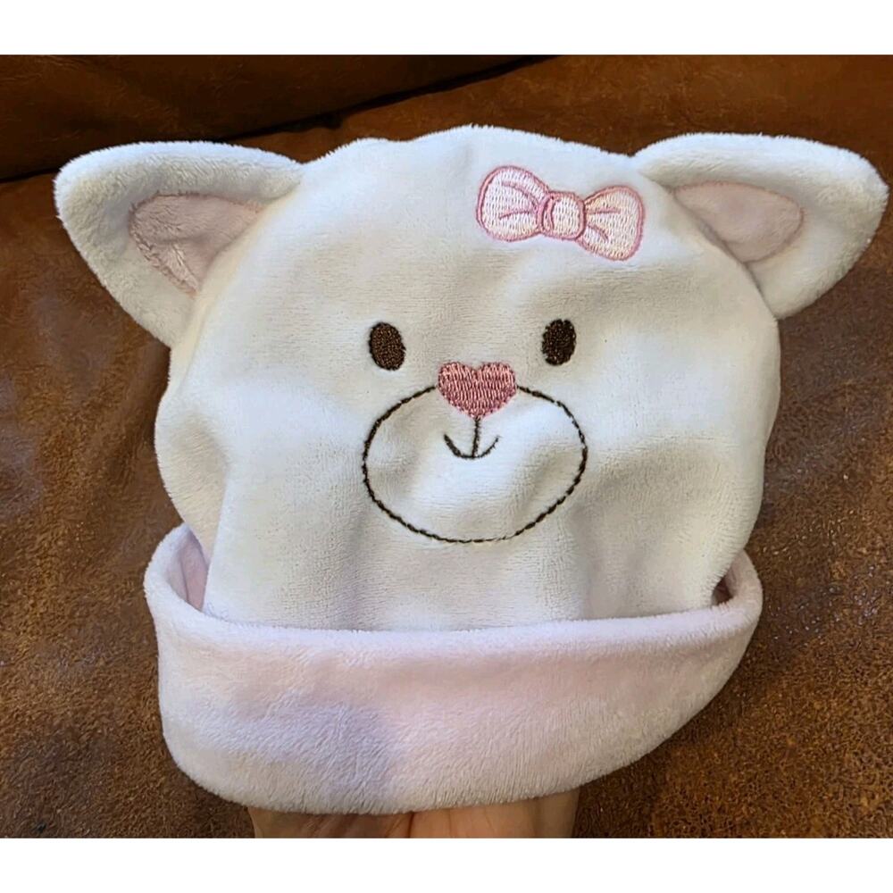 Baby Gear White Pink Cat Kitten 3 Month Baby Hat Makeshift Costume Start